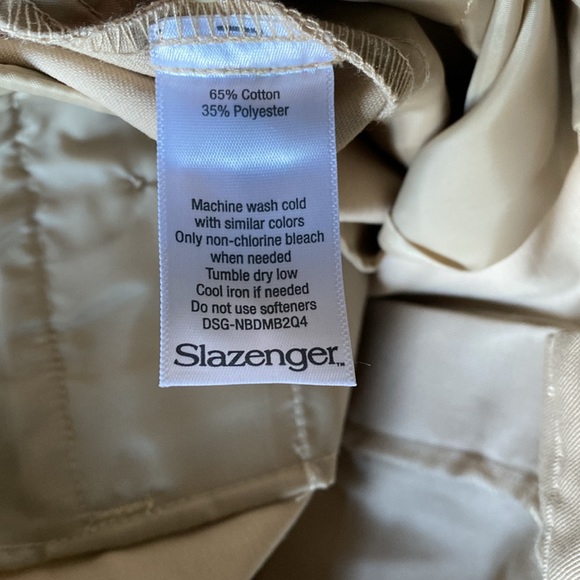 NWOT Slazenger - Boys (uniform) khaki shorts, Size: XL - Picture 7 of 7
